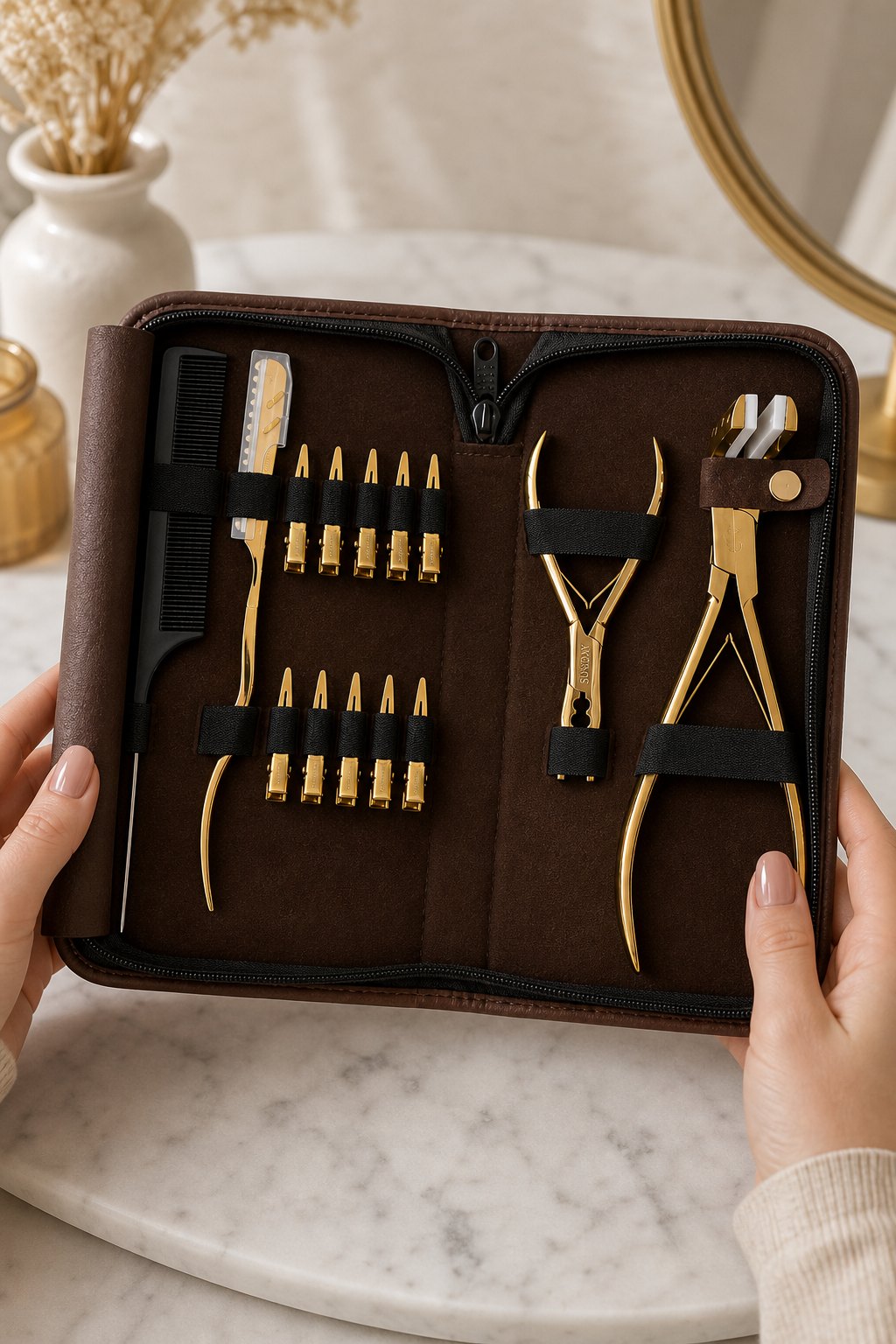 Sunday Tool Kit open on marble